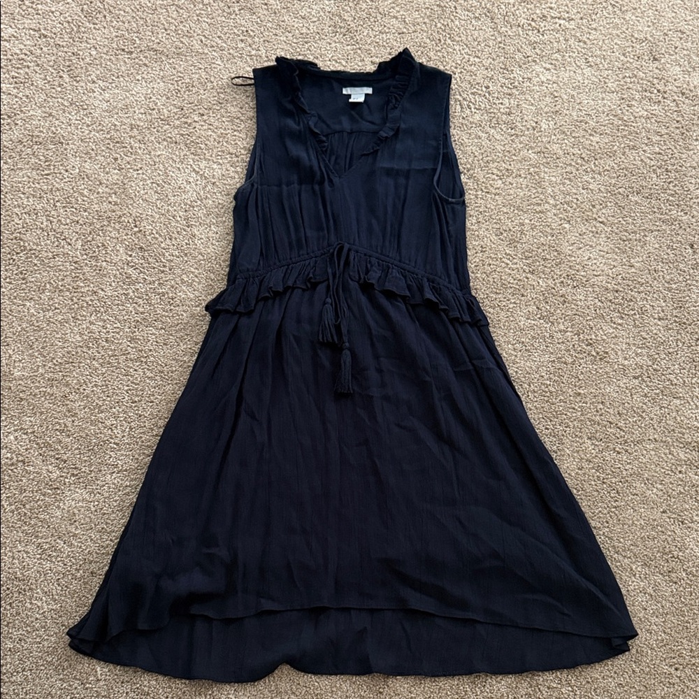 H&M Navy High Low Dress